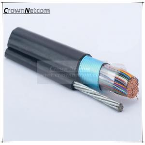China 19,22,24 and 26awg anneal copper self-supporting aerial cable category 3 supplier