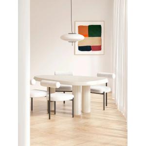 China La table basse irrégulière créative d'hôtel de couleur claire a placé 4 6 Seater wholesale