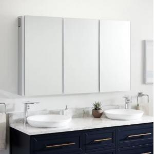 Bathrooms Showers Illuminated Mirror Cabinets Door Intelligent Light Emitting Diodes Mirror