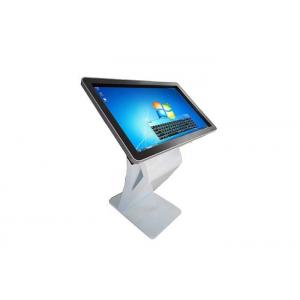 Lcd Standing Digital Kiosks Touch Screen 42 Inch Tft Type Indoor Application