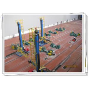 Tube Tower Turnkey Solution Heavy Duty Welding Column Boom With Safety Walkway