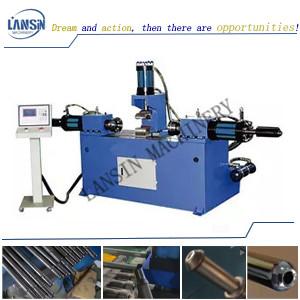 50*2mm Metal Tube Flare Pipe End Forming Machine Two Station Forming
