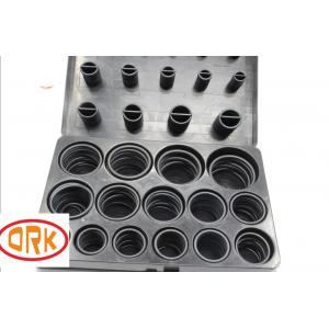 China High Flexible Black Metric O Ring Kits , Automotive O Ring NBR 70 As568 supplier