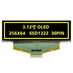 China Indoor OLed Display Module, 3.12 256*64 Dots Oled Display Module, OLed Display Module Controller supplier