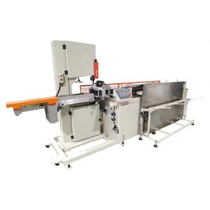 PLC Toilet Roll Tissue Paper Cutting Machine 120 Cuts/Min