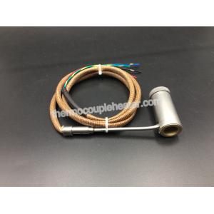China Armored Nozzle Coil Heaters Brass Sheath Inside For Hot Runner Systems supplier