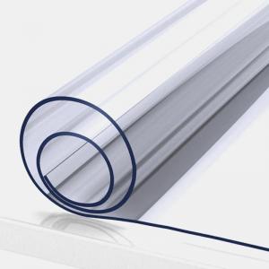 China Soft Transparent Flat PVC Sheet Panel For Tablecloth Curtain ROSH Certificated supplier