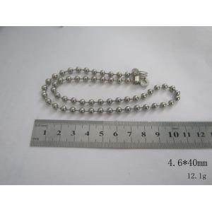 China metal ball chains,dog tag chains,promotional chains supplier