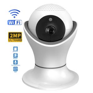 China World Cup Style Indoor Wifi Security Cameras , 2MP Dog Home Video Monitor OEM ODM supplier