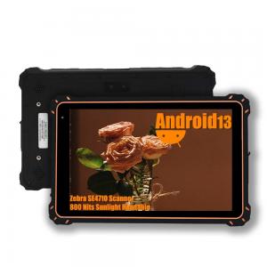 China Portable Waterproof Tablet Android , Practical Rugged Android Tablet With GPS supplier