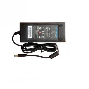AC DC adapter power supply 19V input 3.16A 60W CE FCC LVE DC plug 5.5*2.1 5.5*2.5 black color Dimensions L120 × W50 × H3