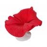 Art furniture decoration special design Rotatable yellow fabric flower shaped