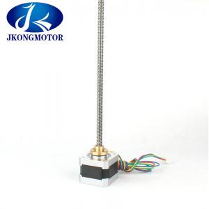China Nema17 Linear Stepper Motor with lead screw 4.0kg.Cm 1A 4-wire 295mm lead screw length for 3D printer supplier