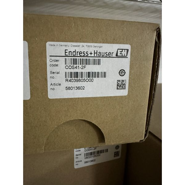 Endress+Hauser Oxymax COS41-2F Membrane-Based Amperometric Dissolved Oxygen Sensor with High Measurement Accuracy