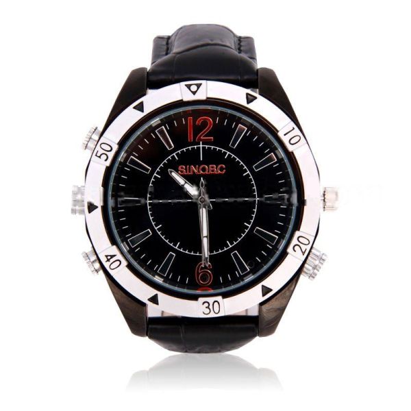 Waterproof spy camera watches with HD hidden camera
