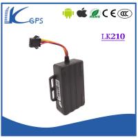 China High quality vehicle tracker gps gsm gprs Support Movement Alert And Power Off Alert  black LK210 on sale