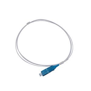 China 3.0mm diameter SC Fiber Optic Pigtails support 10 Gigabit data transmitting rates supplier