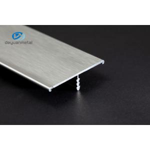 China A largura T6 de Rose Gold Aluminum Transition Trim 6mm modera Andizing para a decoração da parede e do assoalho supplier