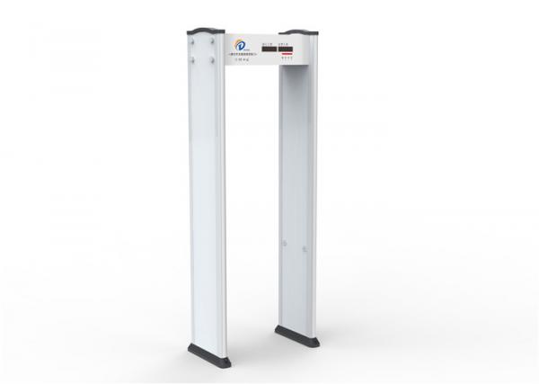 High Accuracy Walk Through Body Scanner With 7 Inch Big LCD Color Screen