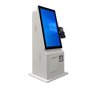 China Máquina de pedidos de autoservicio con escáner de código QR e impresora de mostrador de 15,6 pulgadas con TPV wholesale