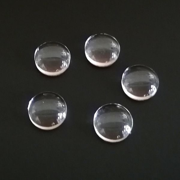 PMMA Plano Convex Lens 10mm Diameter 2.7mm Thickness for Optical Devices