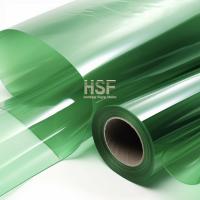 China RoHS Translucent Green PET Anti Scratch Film For Printing And Graphic Arts on sale