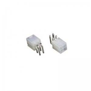 China 5569 4.2mm Right Angle Female Header 4 Pin For Motherboard Power Socket supplier
