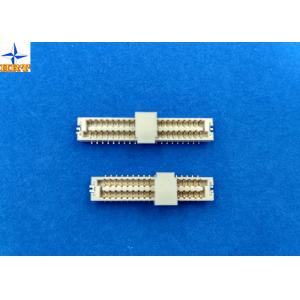 China Luz - conector amarelo do passo de LCP 1.25mm, fio para embarcar a fileira terminal do conector um supplier
