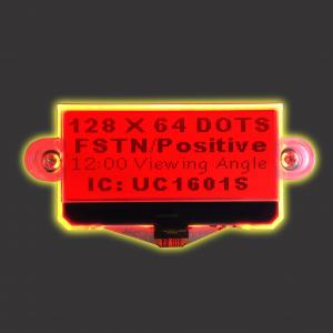 Character Transflective 128x64 Graphic LCD Module Display Fstn Positive COG Type