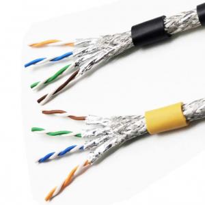 China LSZH CAT6 Lan Cable 1000ft SFTP 4 Pair Copper Lan Cable For Network supplier