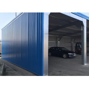 China 100x60x8 Prefab Warehouse Buildings With Corrugated Steel Roofing Sheet supplier