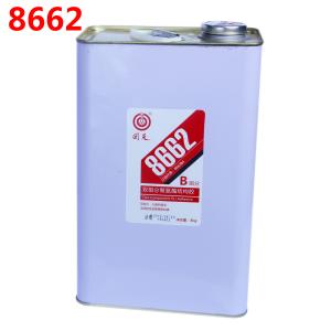 China 8662 Two component PU structural adhesive , polyurethane adhesive , structural sealant aluminum PVC metal supplier