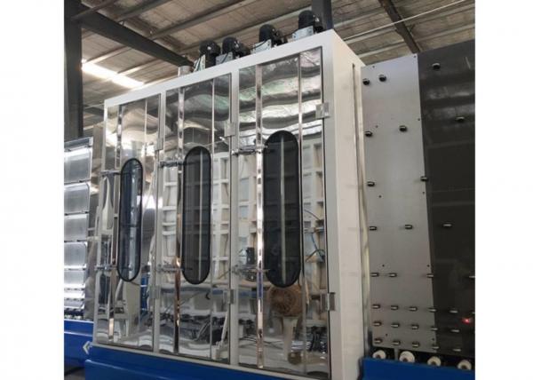 24KW Automated Glass Washer And Dryer Max Process Glass Height 2500*3000mm