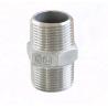 Stainless Steel Screwed Pipe Fittings 150lb Male Hex Nipple Threaded Connection