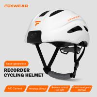 China USB Rechargeable Smart Bicycle Helmet Built In Camera Bluetooth Smart Helmet For Bike on sale