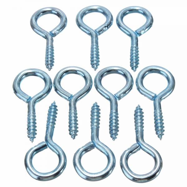 Commercial Hardened Eye Bolts , Stainless Steel Screw Eye Bolts