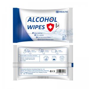 China Disposable Cleaning Alcohol Wet Wipes , Safety Protection Medipal Disinfectant Wipes supplier