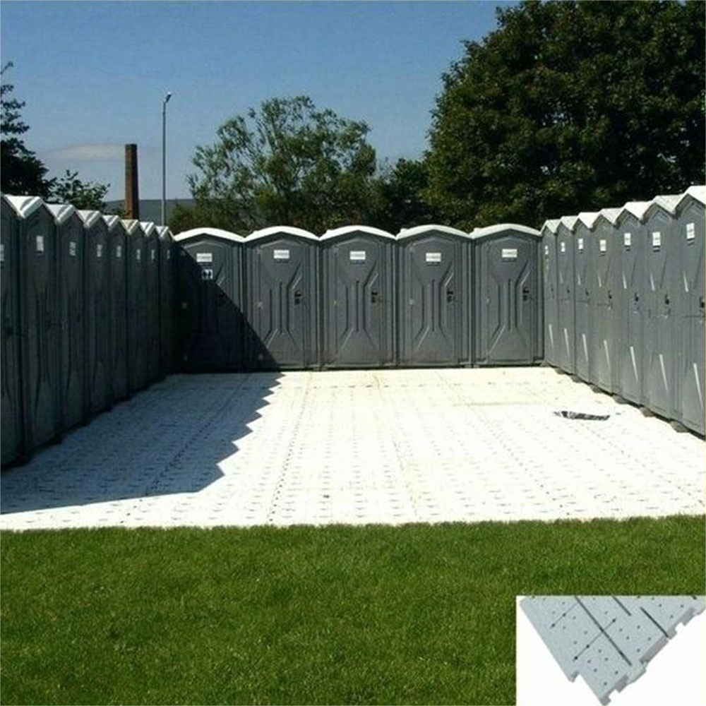 Outdoor Interlocking Turf Protection Covering Grass Mat Portable  Flooring