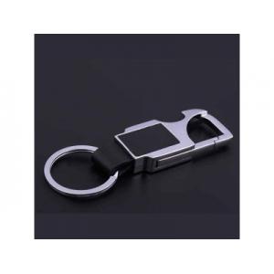 Good Quality Leather Metal Keychain Bottle Opener,die casting metal leather keychain bottle opener, business gift, car k