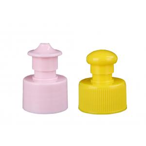 Non Spill  Flip Top Plastic Bottle Caps High Strength Heat Resistant