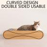 China Double-Sided Sofa Cat Scratching Board (Black) Scratch-resistant Wear-resistant cat Scratch Board Corrugated Paper Material wholesale
