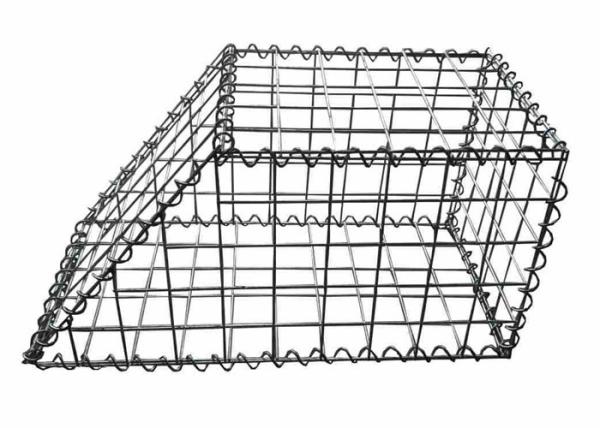 50x50mm Hot Dipped Galvanized Welded Gabion Mesh Baskets Decorative 3.8mm