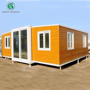 China Waterproof Expandable Mobile Home 40Ft Portable Houses 2 Bedroom Economical Housing supplier
