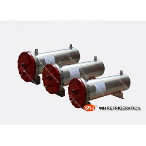 China Industrial Steel Shell And Tube Type Heat Exchanger 18.6kw Cooling Capacity wholesale