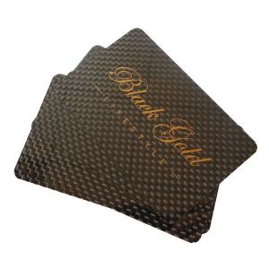 China Customized 0.2mm 0.4mm CNC Carbon Fiber Plate VIP Card Business Cards supplier