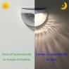 Good Price Waterproof LED Solar Wall Light 6 LEDs 6000k Light Sensor Outdoor