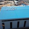 China Fabricación constructiva prefabricada de la estructura de acero de Warehouse del palmo grande de Q235B wholesale