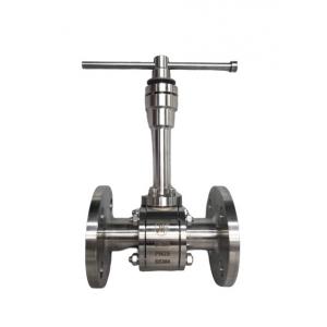China Flange Connection DN10 Cryogenic Ball Valve For LAr2 supplier