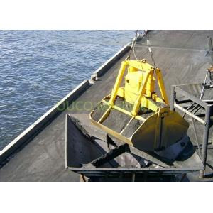 High Reliability Clamshell Grab Bucket Customised For Bulk Carrier Vessel