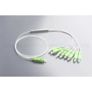 China O micro tipo de aço divisor 1x8 do tubo do PLC abaixa o OEM da perda de inserção aceitado supplier